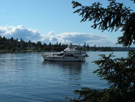 lake washington, yacht