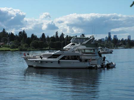 lake washington, yacht