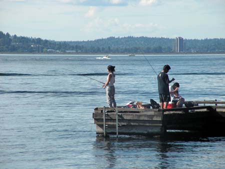 lake washington, fishing